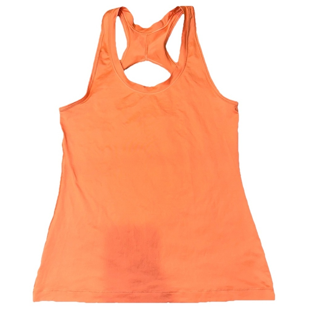 Athleta Women's Nitro Keyhole Back Tank Size Medium -‎ Orange